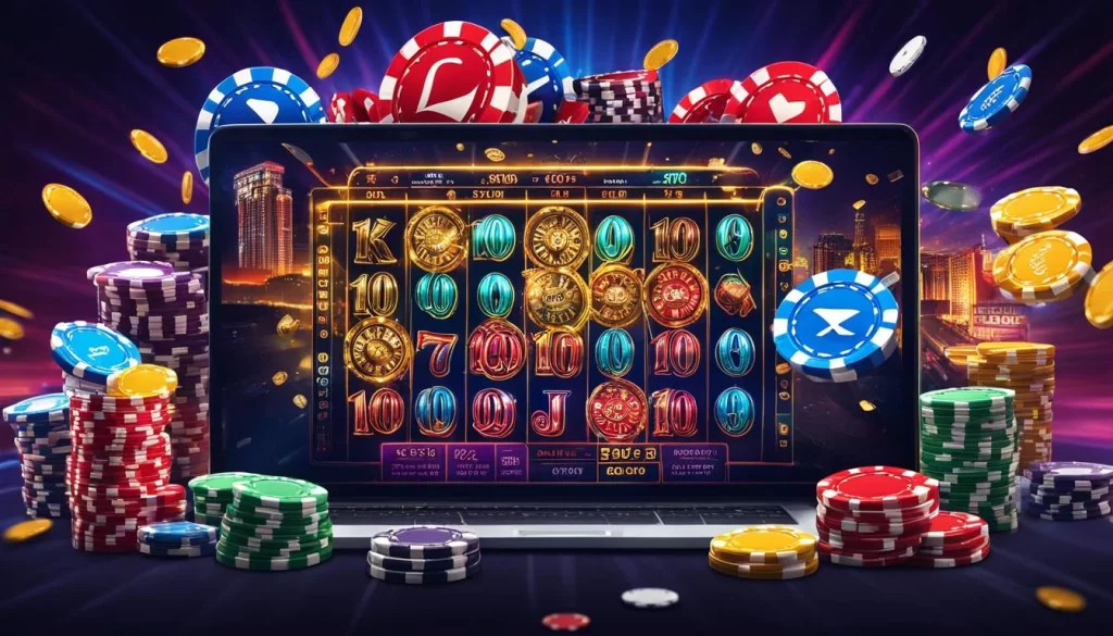 Chiến lược chơi Baccarat tại 32win1, với bàn chơi và các lá bài.